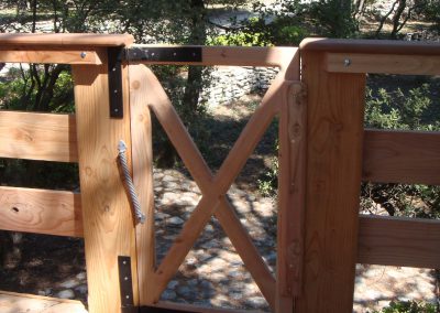 Portillon en bois