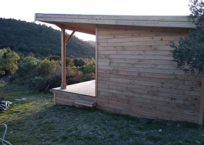 Création d'une dépendance en bois