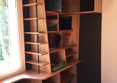 Bibliothèque en bois