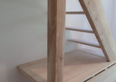 Escalier en bois